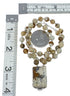 Sterling Silver Picture Rock Navajo Bead Necklace AX129923